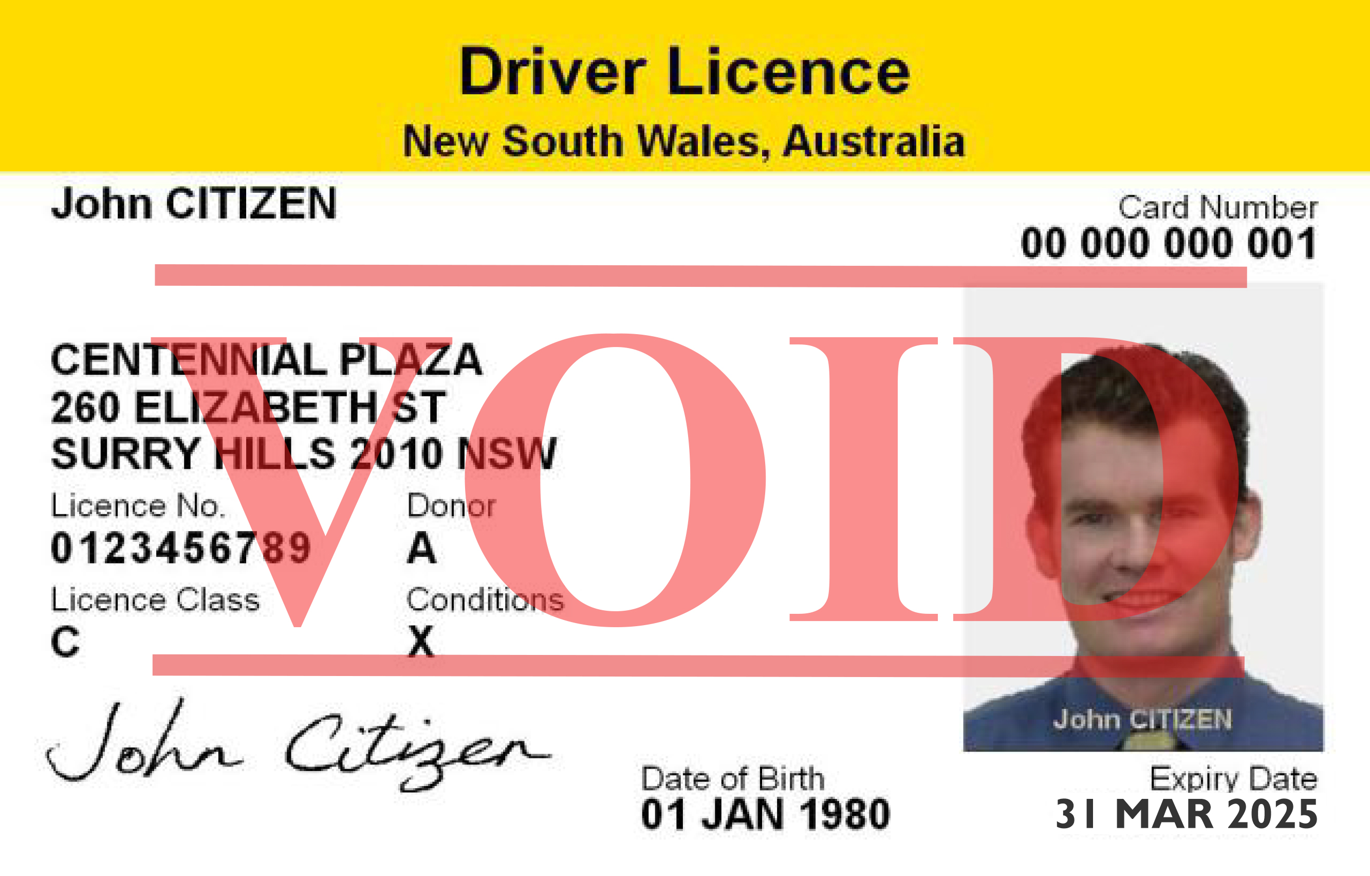 nsw driving licence